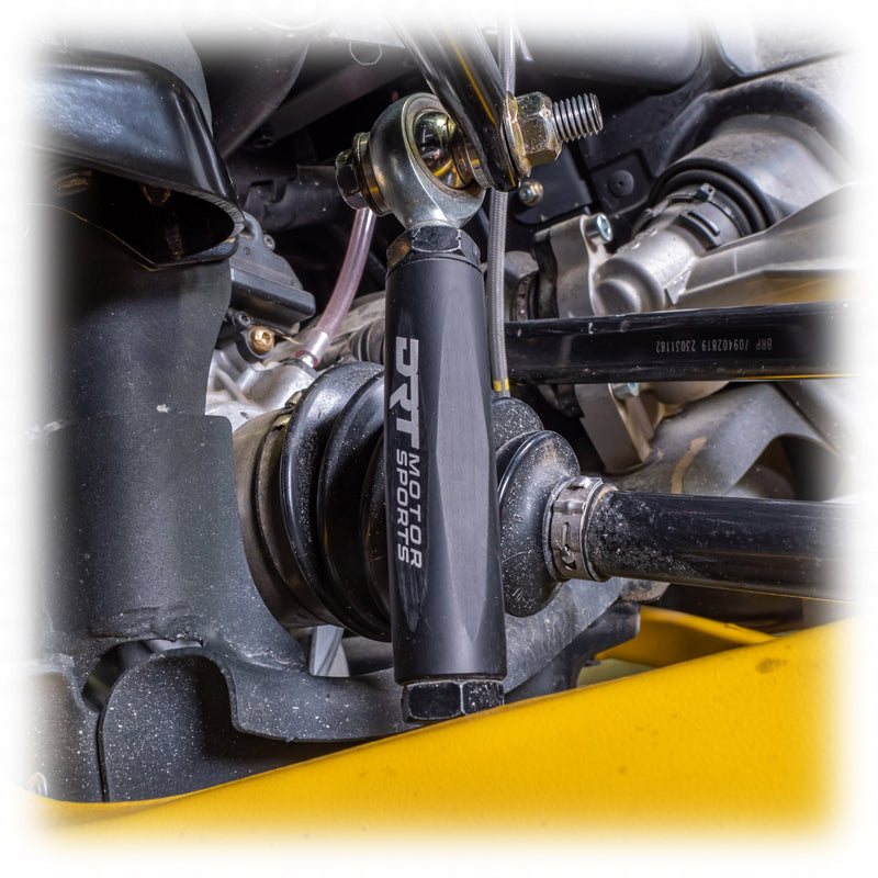 Load image into Gallery viewer, Hex aluminum sway bar links kit for Can-Am Maverick R front suspension upgrade
