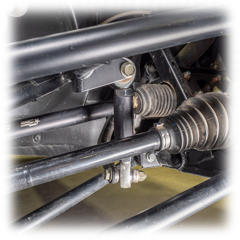 Load image into Gallery viewer, DRT RZR XP Billet Aluminum Hex Bar Adjustable Sway Bar Link Kit Front (M10)
