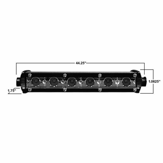 Ultra Slim Single Row 44.25" Light Bar