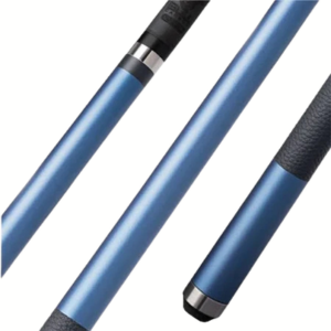 Load image into Gallery viewer, &quot;Bull Carbon&quot; Matte Maple Cue Stick Butt with Leather Lore Wrap
