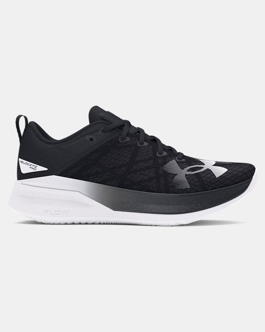 Women's Under Armour Velociti Pro, Black/Grey, 10.5 B Medium - Skoutley Outdoors LLC