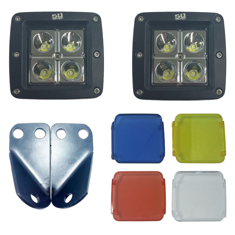 Load image into Gallery viewer, A-Pillar Pod Light Mount Brackets for Yamaha YXZ1000R
