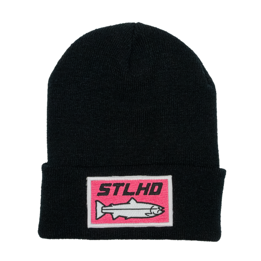 STLHD Knit Beanie Patch Hat - 2 Patch Options