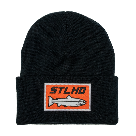 STLHD Knit Beanie Patch Hat - 2 Patch Options