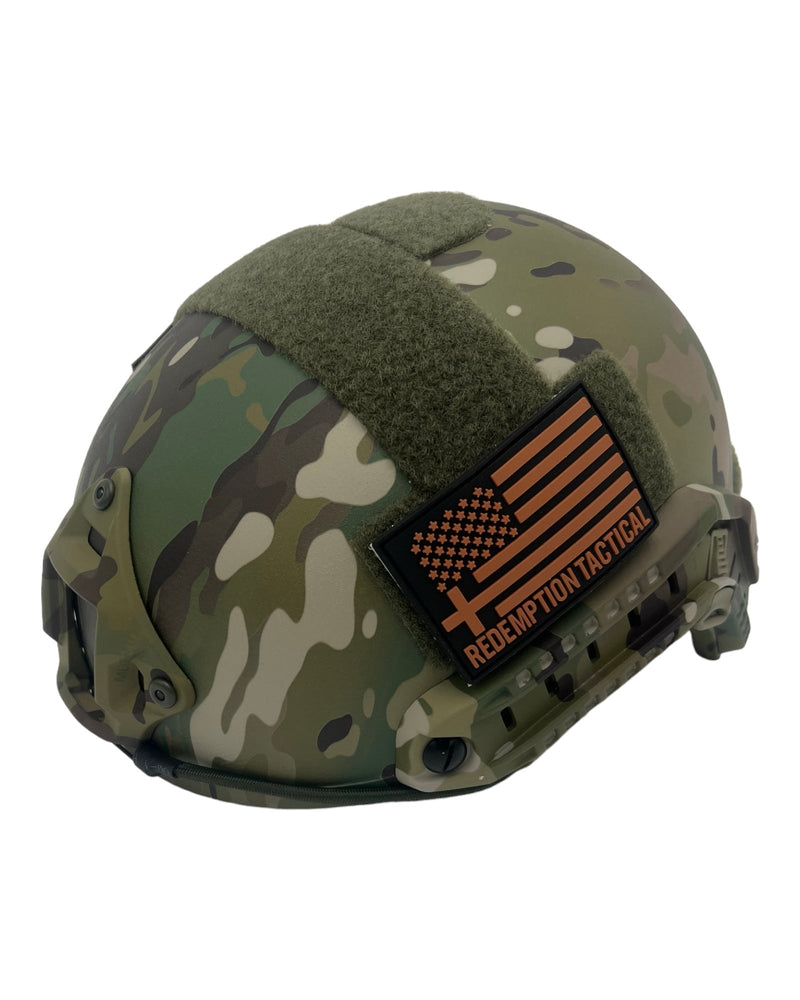 Load image into Gallery viewer, Ballistic Helmet RT2 High Cut Helmet: Tested to LEVEL IIIA (Included Arc Rails, Padding, Straps)

