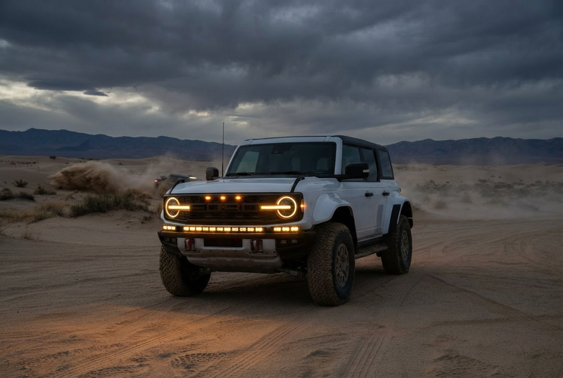 Load image into Gallery viewer, 2022+ Ford Bronco Raptor Light Bar Extensions
