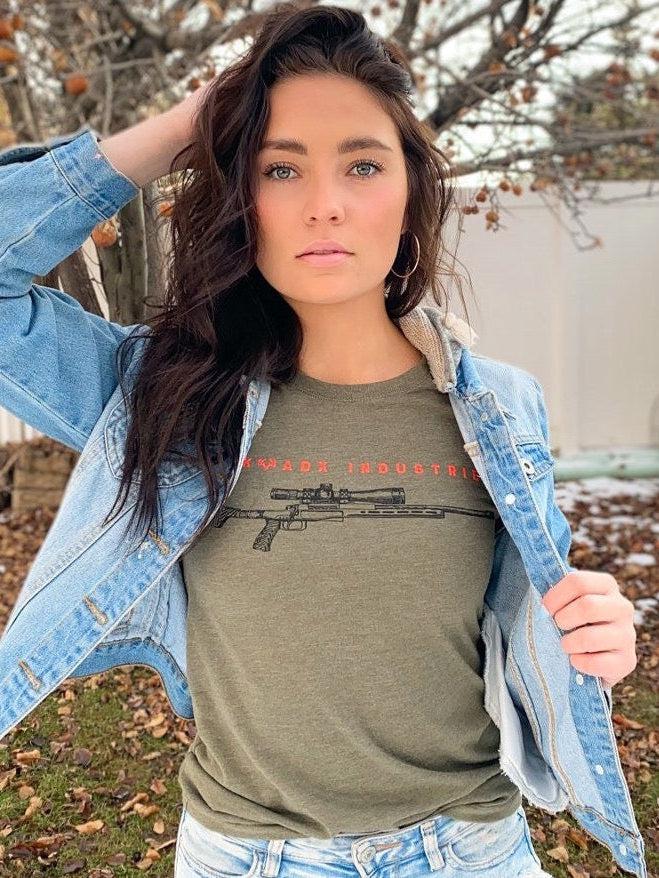 Load image into Gallery viewer, Womens RA Industries Rifle Tee
