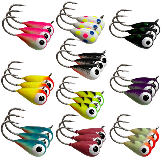 Reaction Tackle Ice Fishing Jigs