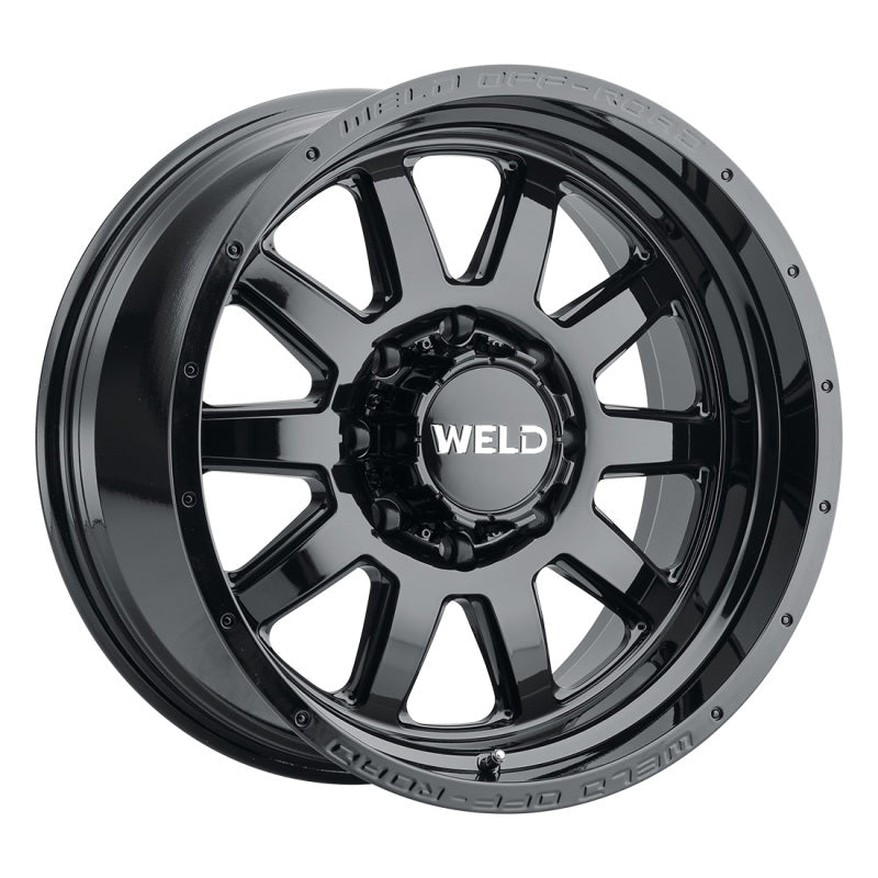Load image into Gallery viewer, Weld Off-Road W168 20X9 Stealth 8X165.1 ET00 BS5.00 Gloss Black 125.1
