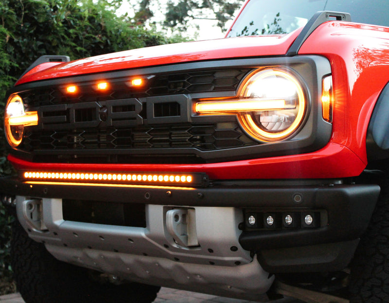 Load image into Gallery viewer, 2022+ Ford Bronco Raptor 30in Light Bar - Slim
