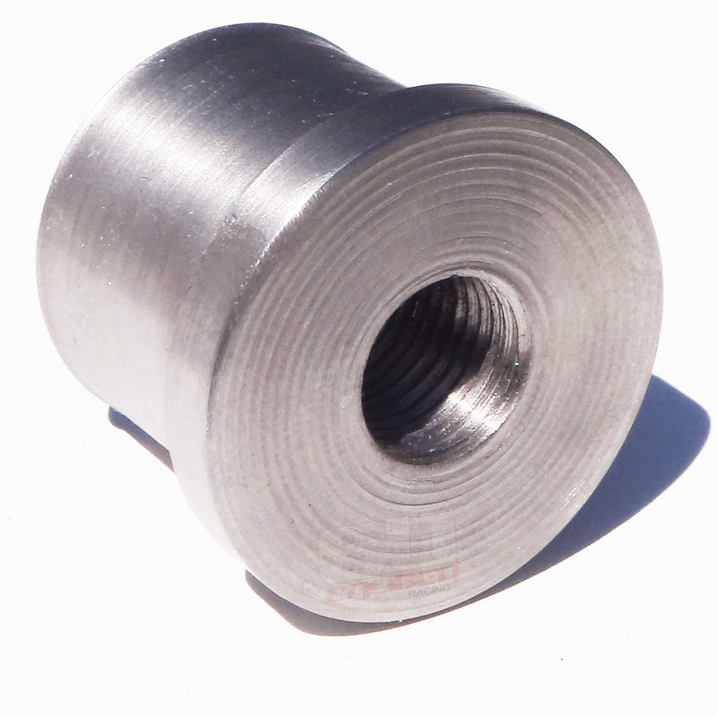 Load image into Gallery viewer, 1.25 Inch Flanged Threaded Through Weld In Bung

