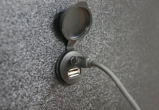 AUX and USB Charge add-on for WP Overhead Systems