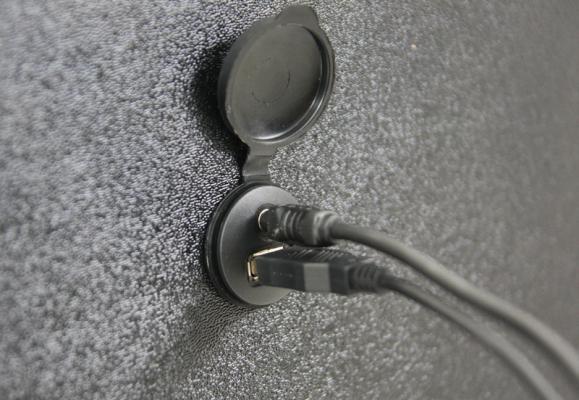 Load image into Gallery viewer, AUX and USB Charge add-on for WP Overhead Systems
