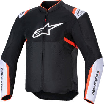 ALPINESTARS T-SPS Air v2 Jacket - Black/White/Red Fluo - 2XL 3301025-1231-2XL