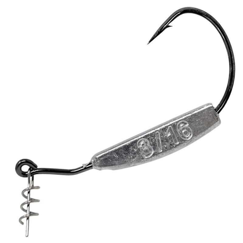 Load image into Gallery viewer, Reaction Tackle Lead Weighted Swimbait Hooks (10-PACK)

