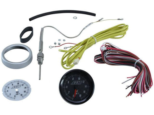 AEM Electronics Analog EGT SAE Gauge 0-1800F