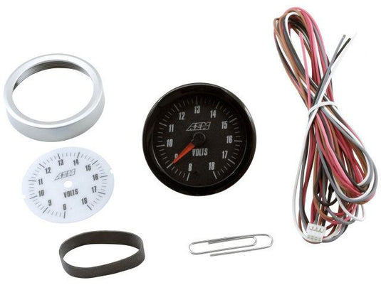 AEM Electronics Analog Voltage Gauge 8 - 18V