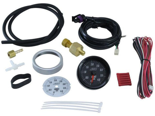 AEM Electronics Analog Metric Boost Gauge 0 - 4.1 Bar