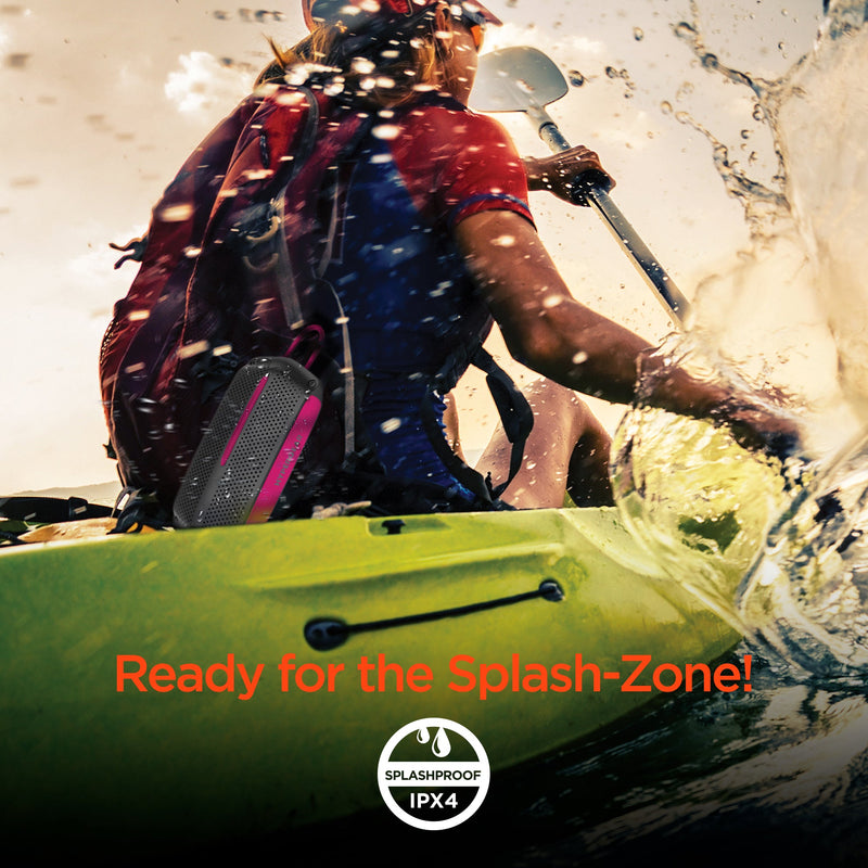 Load image into Gallery viewer, HyperGear Wave Water Resistant Wireless Speaker with Extended Battery Life
