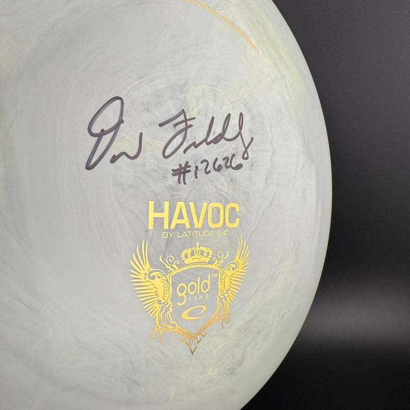 Load image into Gallery viewer, Swirly Gold Havoc *Signed* - PFN - Dave Feldberg *Used

