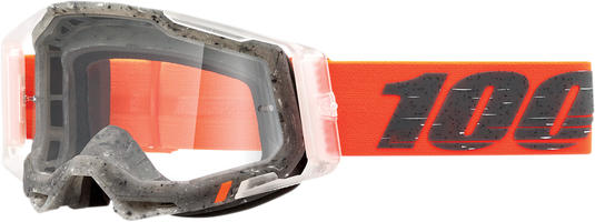 100% Racecraft 2 Goggles - Schrute - Clear 50009-00014