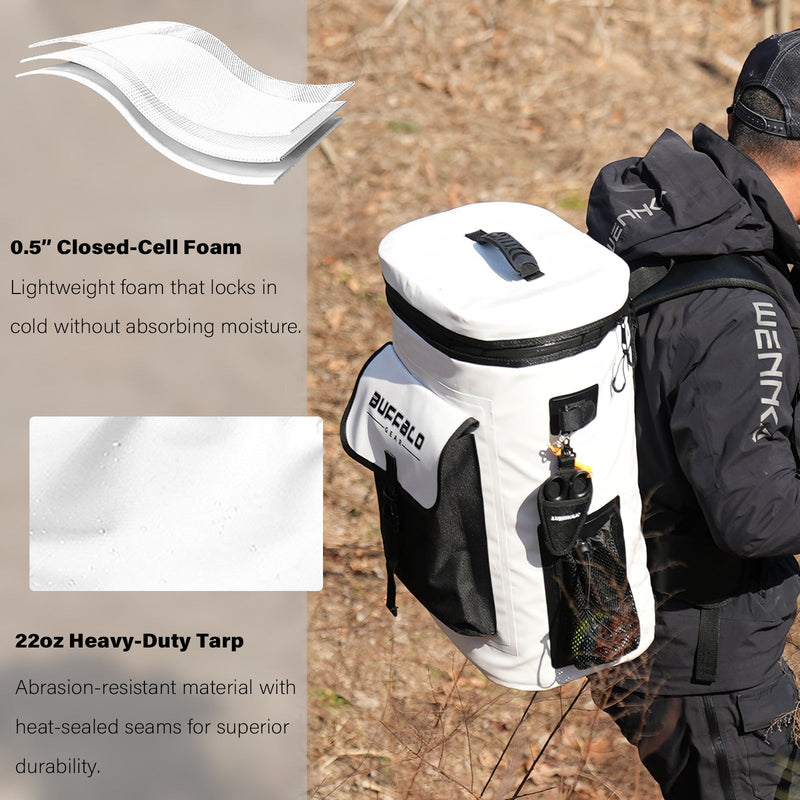 Load image into Gallery viewer, 31QT Fish Cooler Backpack, Kill Backpack

