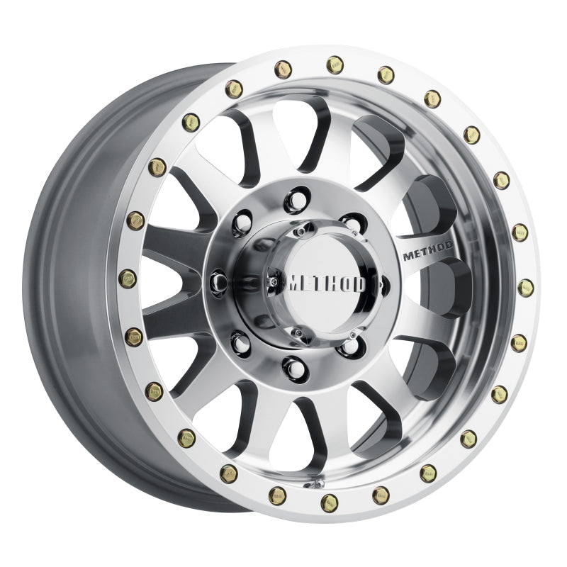 Load image into Gallery viewer, Method MR304 Double Standard 20x10 -18mm Offset 8x6.5 130.81mm CB Machined/Clear Coat Wheel
