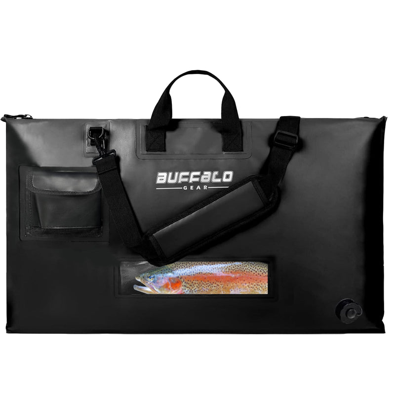 Load image into Gallery viewer, 32'' Waterproof Fish Bag With Aerator Pocket for Live Bait
