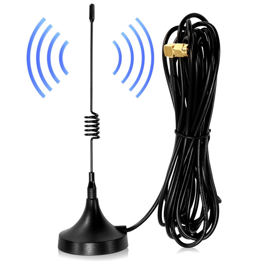 3.6m/12ft Antenna with Magnetic Base for Wireless Remote Control Switch Panel RC-800/AC-800/AC-1200/AS-400/AS-600/AS-800