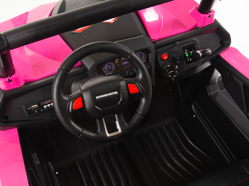 Load image into Gallery viewer, 2 Seater ATV Ride On UTV Quad Electric Buggy Truck W/Magic Cars® Parental Control
