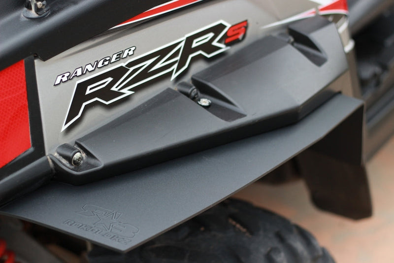 Load image into Gallery viewer, Polaris RZR S 800 MUD Edition Mud Flaps/Fender Extensions
