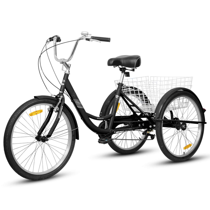 Load image into Gallery viewer, Ecarpat 24“ 7-Speed Adult Tricycle
