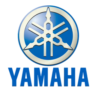 Yamaha logo on a white background