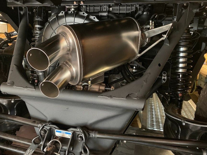 Load image into Gallery viewer, Aftermarket Assassins Full Exhaust for 2017+ Can-Am X3 Sidekick 3"
