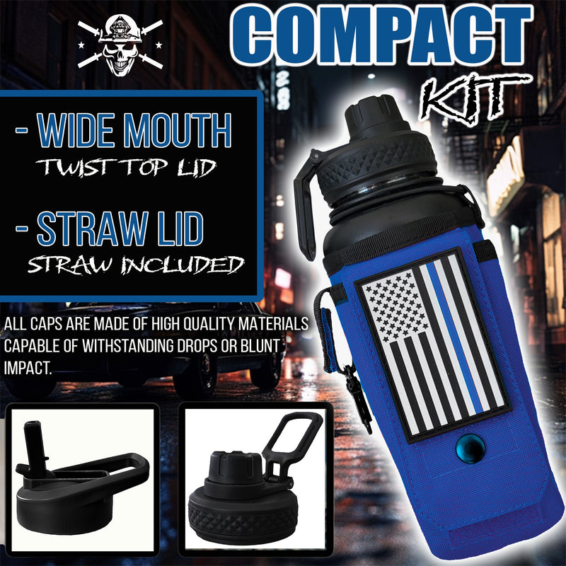 Load image into Gallery viewer, 32oz Compact Battle Bottles

