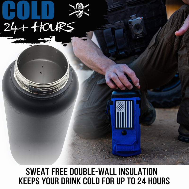 Load image into Gallery viewer, 32oz Compact Battle Bottles
