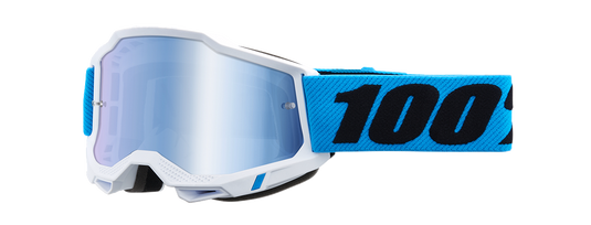 100% Accuri 2 Junior Goggles - Novel - Blue Mirror 50025-00009