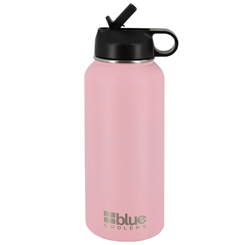 Load image into Gallery viewer, Drinkware - 32 oz. Steel Double-wall Vacuum Insulated Flask (Flip Top Lid)
