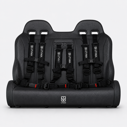 Rear Bench Seat W Harnesses for RZR 4 1000/900 (2014-2023)