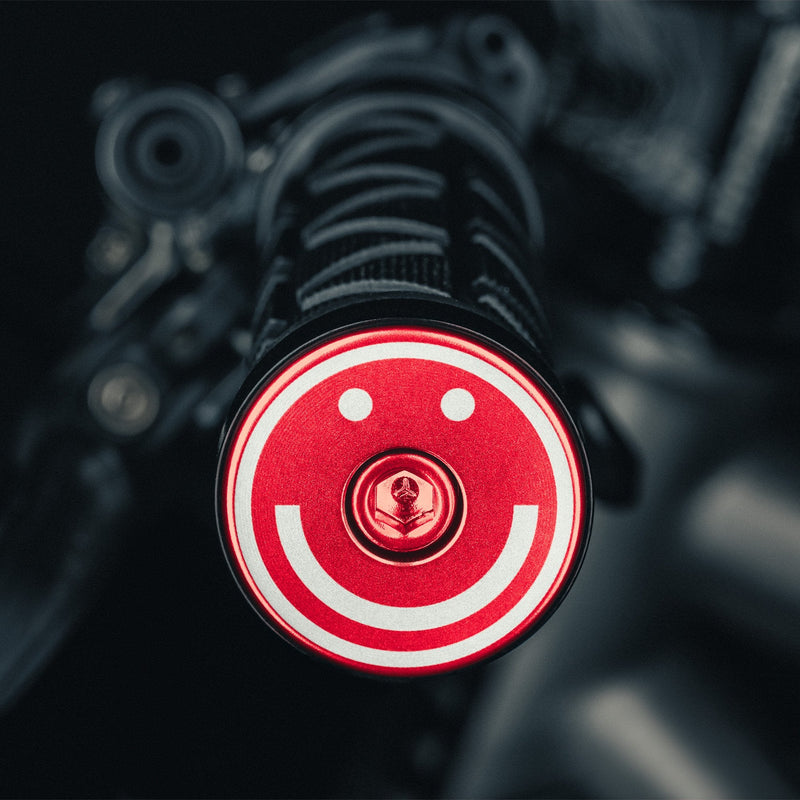 Load image into Gallery viewer, More Miles More Smiles - Bicycle Handle Bar End Plugs
