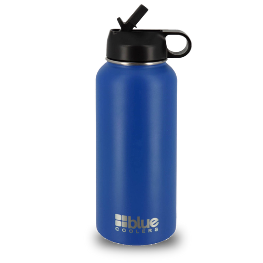 Drinkware - 32 oz. Steel Double-wall Vacuum Insulated Flask (Flip Top Lid)
