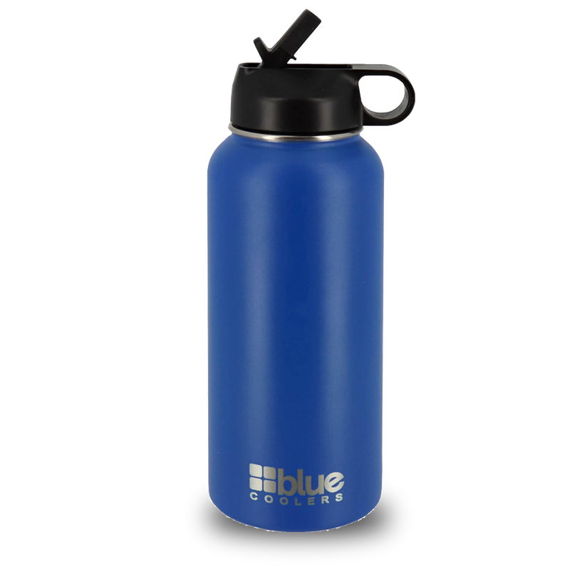 Load image into Gallery viewer, Drinkware - 32 oz. Steel Double-wall Vacuum Insulated Flask (Flip Top Lid)
