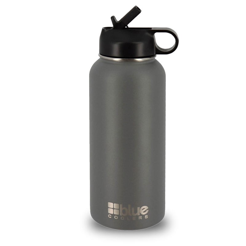 Load image into Gallery viewer, Drinkware - 32 oz. Steel Double-wall Vacuum Insulated Flask (Flip Top Lid)
