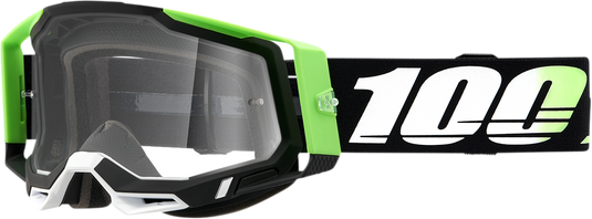 100% Racecraft 2 Goggles - Kalkuta - Clear 50009-00006