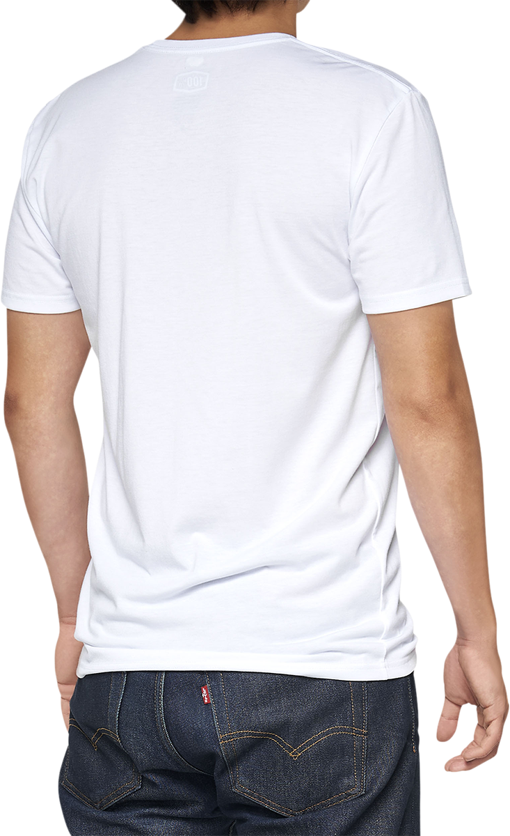 Load image into Gallery viewer, 100% Tech Surman T-Shirt - White - XL 35031-000-13
