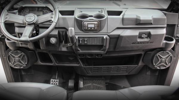 Load image into Gallery viewer, 2018-2024 Polaris Ranger XP1000 2-Speaker SSV Works Audio System
