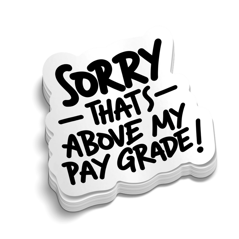 Load image into Gallery viewer, Pay Grade - Hard Hat Decal
