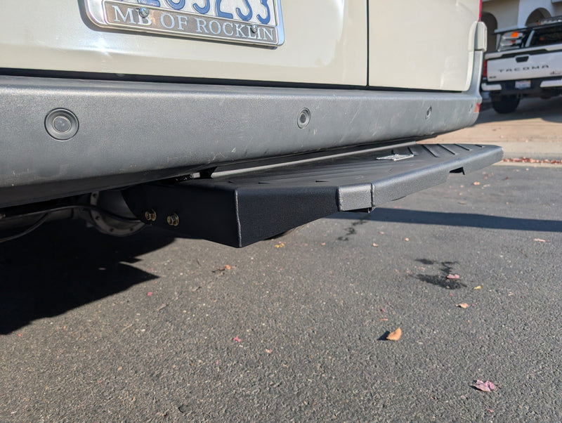 Load image into Gallery viewer, Mercedes Sprinter Rear Plateau Step

