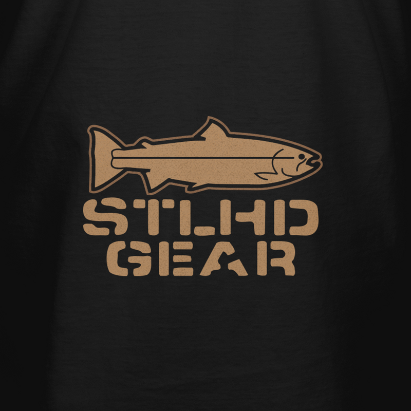 Load image into Gallery viewer, STLHD Men’s Work Hard Fish Hard T-Shirt
