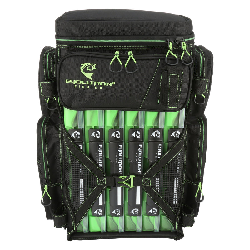 Load image into Gallery viewer, Drift Series 3700 Tackle Backpack with Rod Holders &amp; QuikLatch Trays
